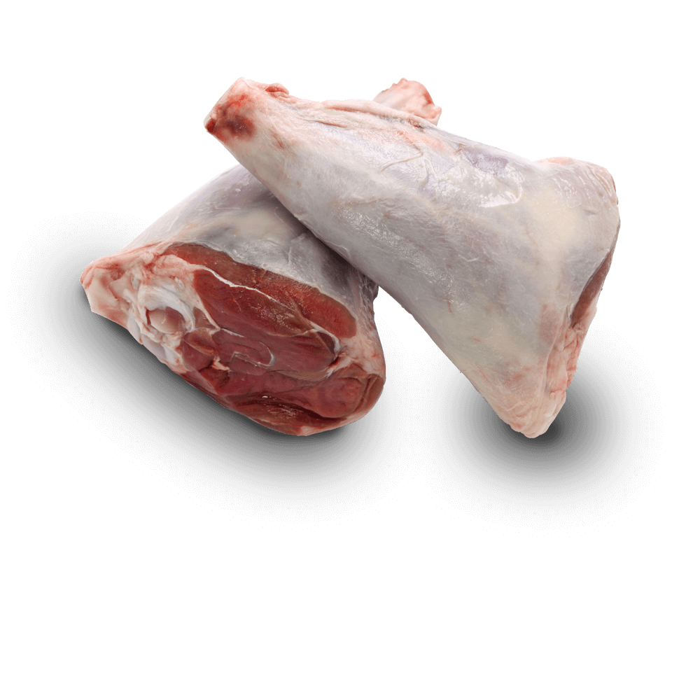 Fresh lamb shanks at Longhorn Butchery